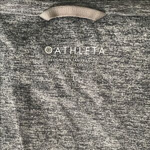 Athleta Heathered Gray Top